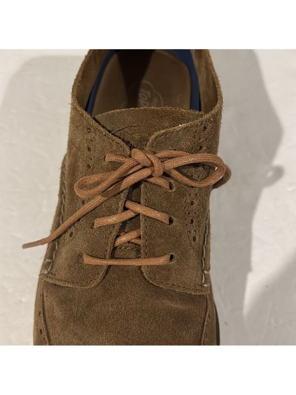 Sperry Top Sider Gold Cup Wingtip Brown Boat Shoes - Size 11 - Picture 5 of 8